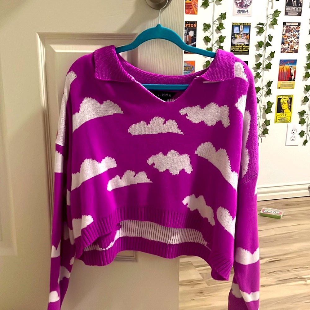Women’s Purple sweater size medium